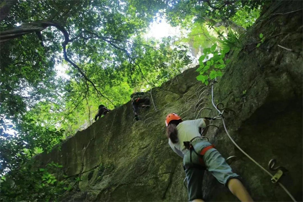 西雙版納特色團建項目推薦：飛拉達攀巖